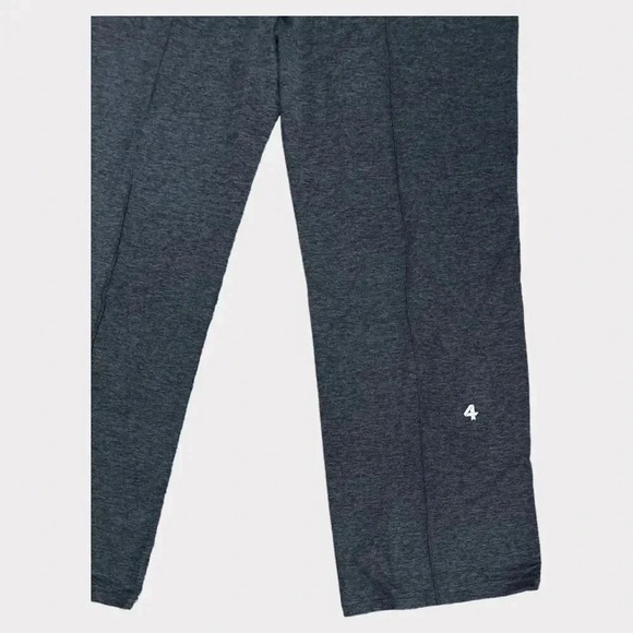 Fourlaps Women's Large Athletic Stratus Straight Leg Pants Black Heather - Picture 9 of 12
